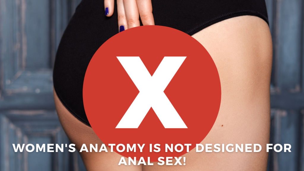 1024px x 576px - Women's anatomy is not designed for anal sex! â€“ JTK&C Culture of Care