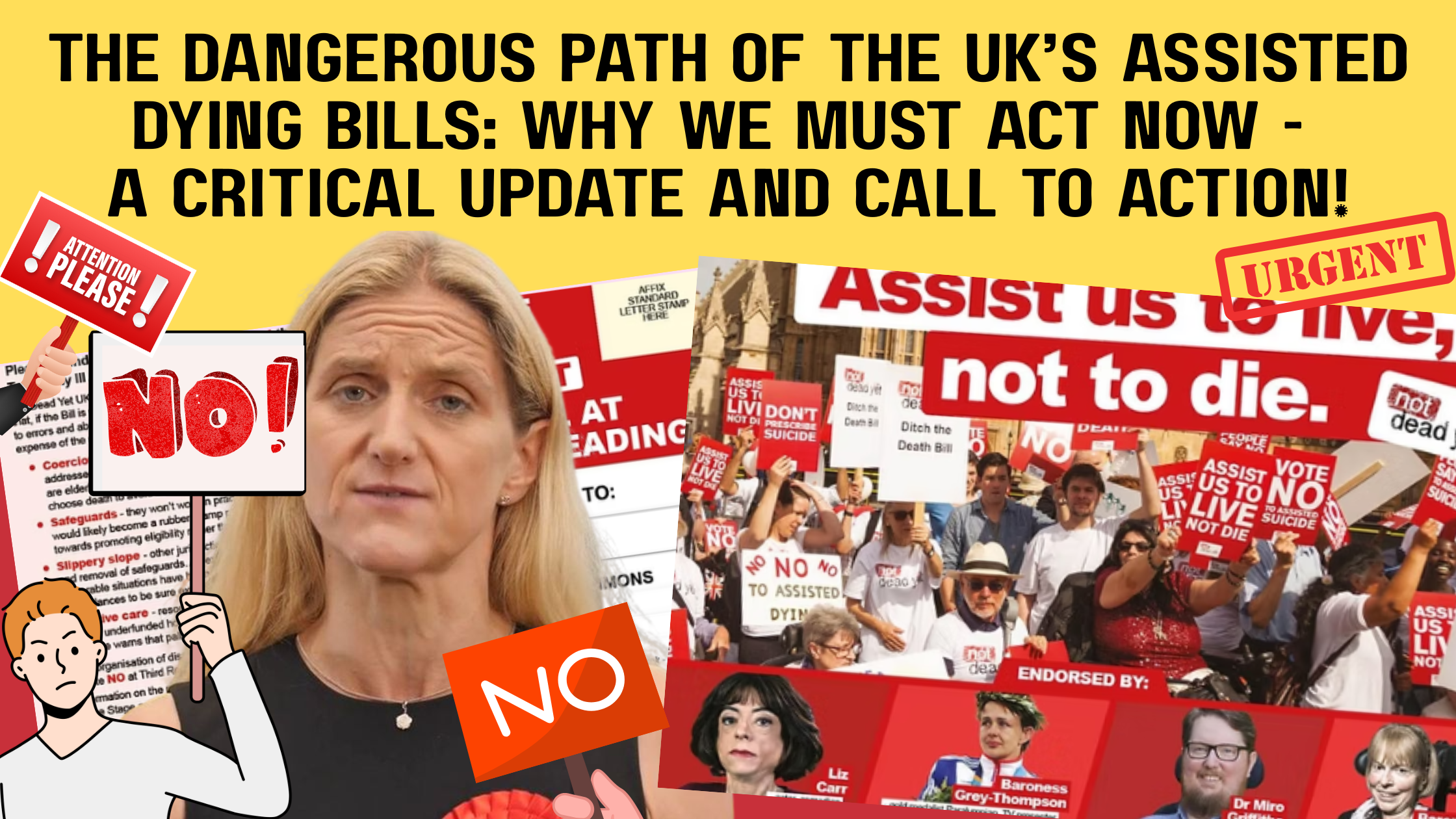 The Dangerous Path of the UK’s Assisted Dying Bills: Why We Must Act Now – A Critical Update and Call to Action