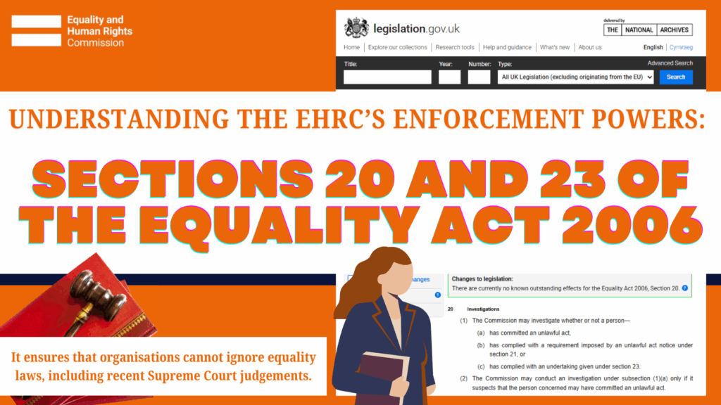 Understanding the EHRC’s Enforcement Powers
