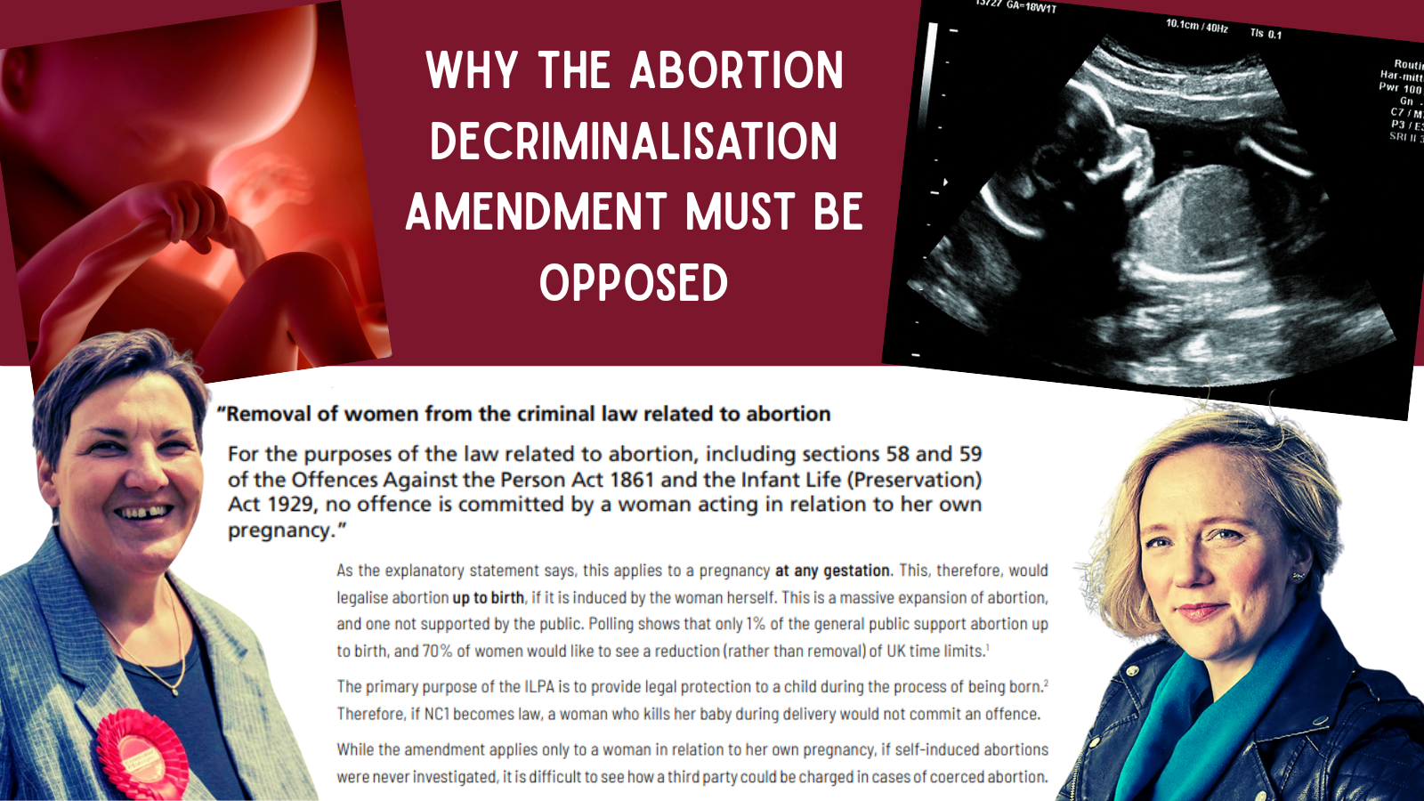 Why the Abortion Decriminalisation Amendment Must Be Opposed